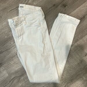 Hudson white jeans